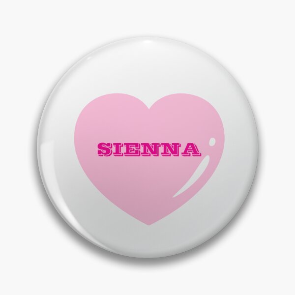 Item preview, Sienna Name Girl Pink designed and sold by Monika Howarth.