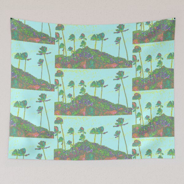 Item preview, Diamond Head Towering Over Leahi Park Trees XII designed and sold by R-F-B.