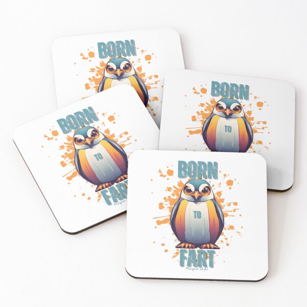 Item preview, Born to Fart Penguin Style designed and sold by pUNKnown.