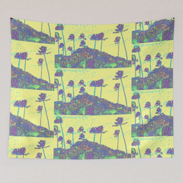 Item preview, Diamond Head Towering Over Leahi Park Trees XIII designed and sold by R-F-B.