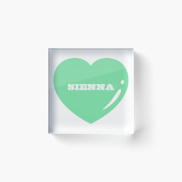 Item preview, Sienna Name Girl Green designed and sold by Monika Howarth.