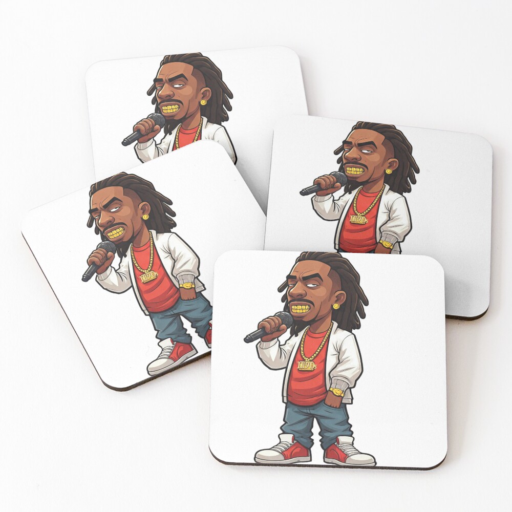 Item preview, Coasters (Set of 4) designed and sold by redw0lfx.