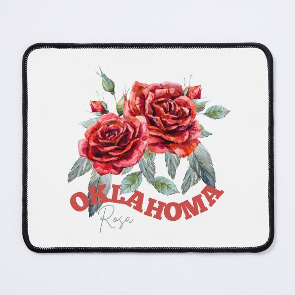 Item preview, Oklahoma State Flower Rosa Classic T-shirt Sticker designed and sold by ThinkNature!.