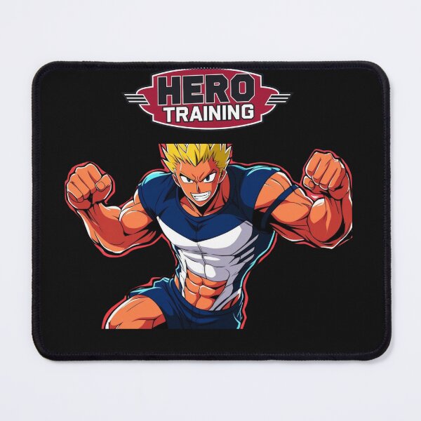 Item preview, Anime Gym Shirt - Training with Heroes designed and sold by Laugh & Rewind .