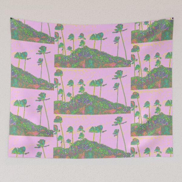 Item preview, Diamond Head Towering Over Leahi Park Trees XIV designed and sold by R-F-B.