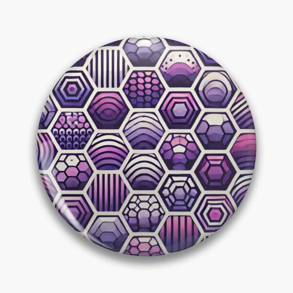 Item preview, Geometric Visuals in Purple designed and sold by HoriArc.
