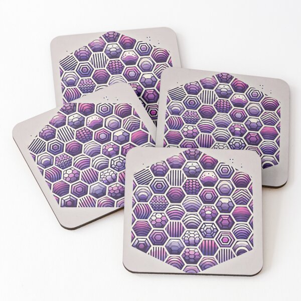 Item preview, Geometric Visuals in Purple designed and sold by HoriArc.