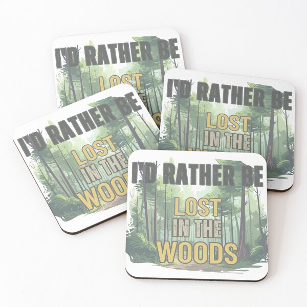 Item preview, i'd rather be lost in the woods designed and sold by FitEnvy.