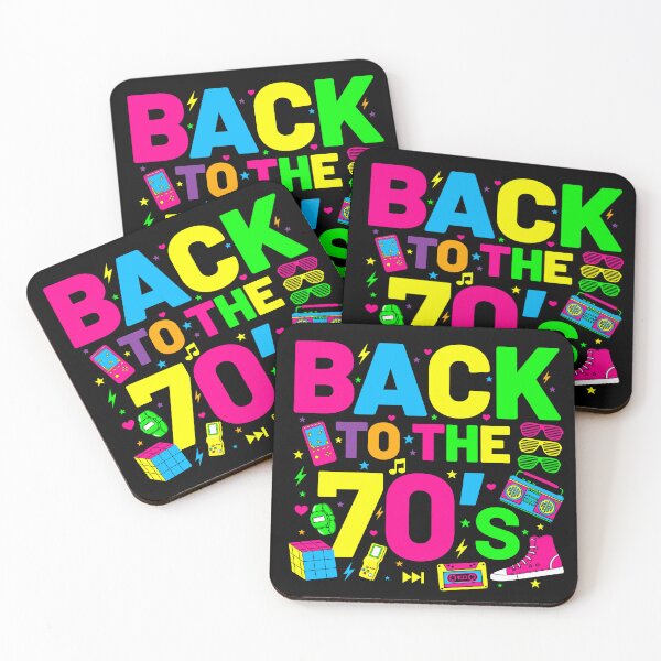 Item preview, Back To 70's 1970s Vintage Retro Seventies Costume Party  designed and sold by SEE-PRINTS.