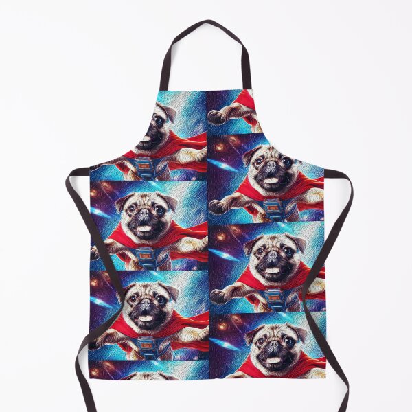 Item preview, Super Pug designed and sold by Flower Magic .