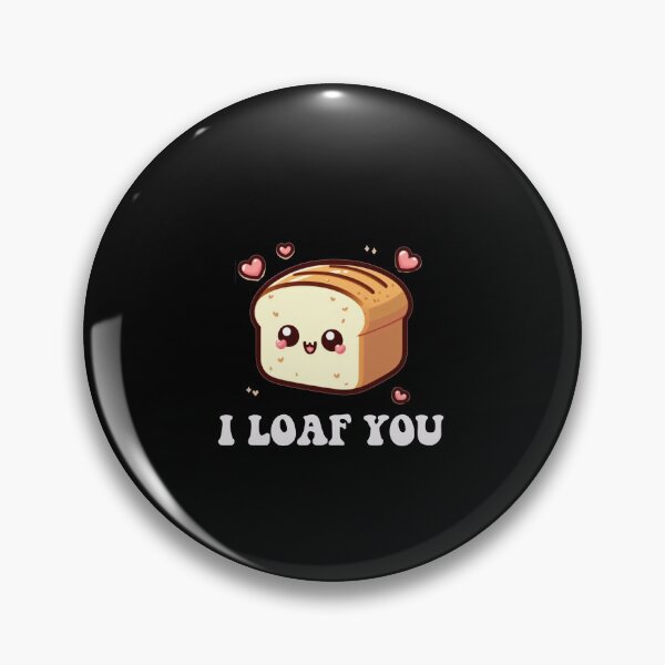 Item preview, I Love you shirt cute bread designed and sold by cxcolatte .