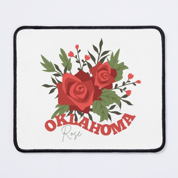 Item preview, Oklahoma State Flower Rosa Classic T-shirt Sticker designed and sold by ThinkNature!.