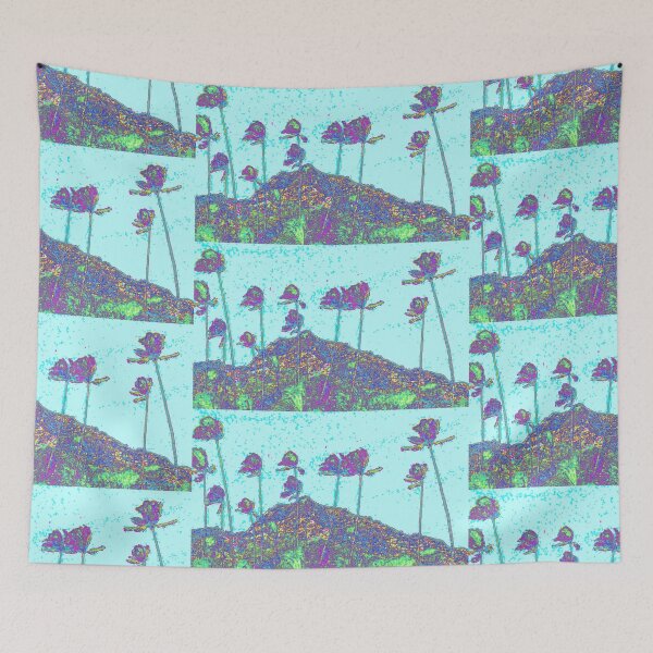 Item preview, Diamond Head Towering Over Leahi Park Trees XVI designed and sold by R-F-B.