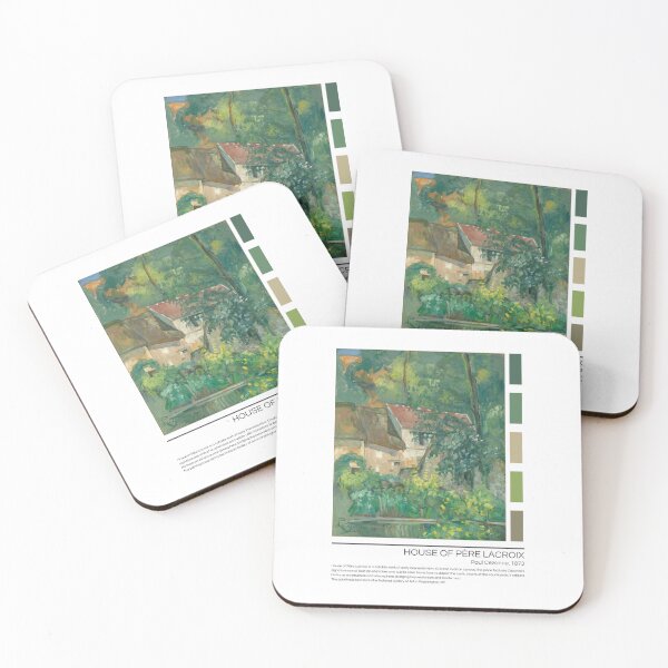 Item preview, House of Père Lacroix by Paul Cézanne designed and sold by StudioRedKoala.