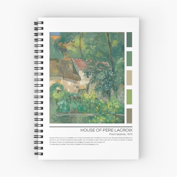 Item preview, House of Père Lacroix by Paul Cézanne designed and sold by StudioRedKoala.