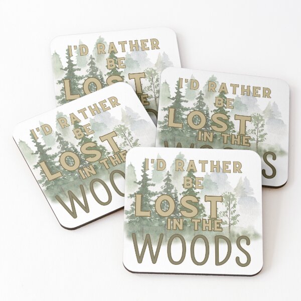 Item preview, i'd rather be lost in the woods designed and sold by FitEnvy.