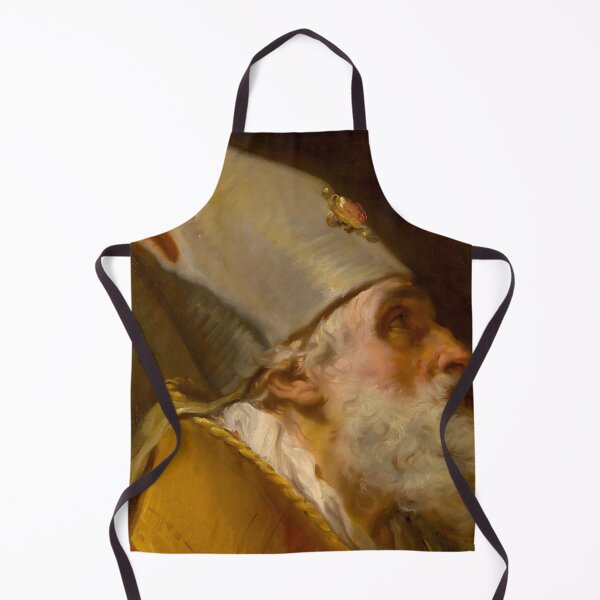 Item preview, Head of a Bishop: A Timeless Masterpiece by Gaetano Gandolfi, 1770 - Italian Baroque Art designed and sold by HistoryOnWalls.