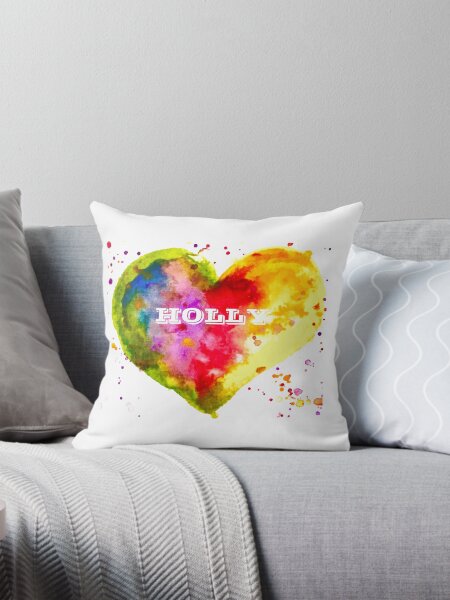 Item preview, Holly Name Girl Rainbow designed and sold by Monika Howarth.