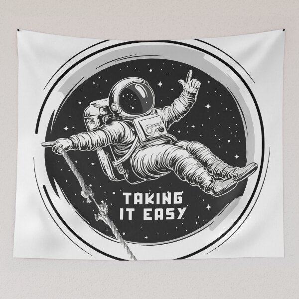 Item preview, Astronautics enthusiast Taking it Easy designed and sold by JanChryzostom.