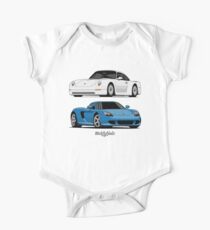 Supercar Evolution (white & blue) One Piece - Short Sleeve