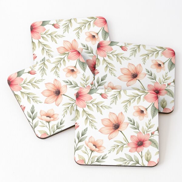 Item preview, Watercolor Vintage Floral Pattern Design designed and sold by hjian8219.