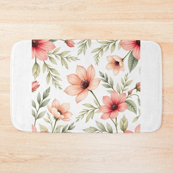 Item preview, Watercolor Vintage Floral Pattern Design designed and sold by hjian8219.