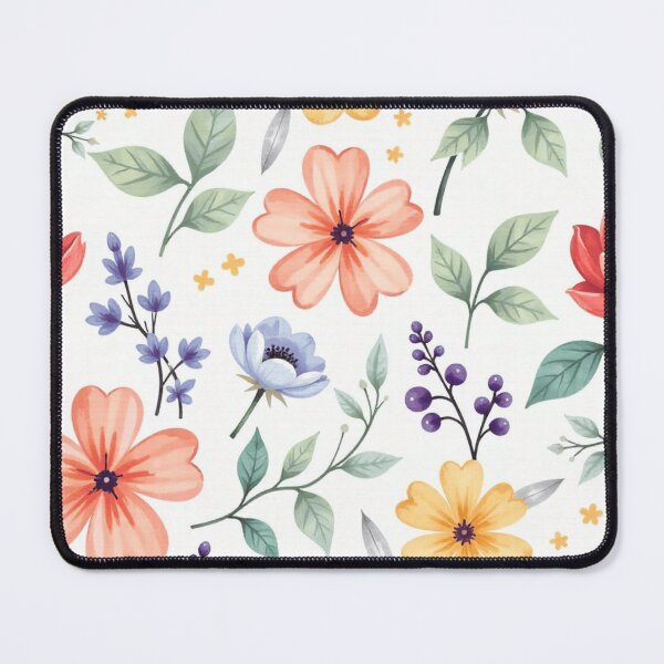 Item preview, Watercolor Vintage Floral Pattern Design designed and sold by hjian8219.