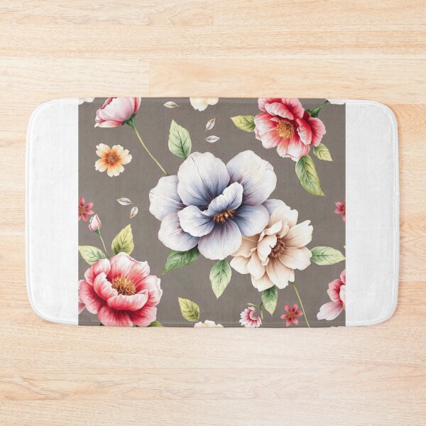 Item preview, Watercolor Vintage Floral Pattern Design designed and sold by hjian8219.