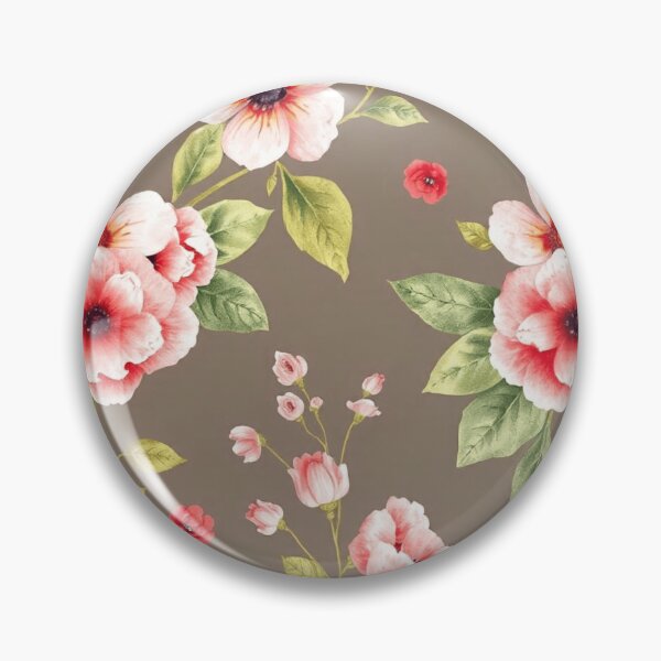 Item preview, Watercolor Vintage Floral Pattern Design designed and sold by hjian8219.