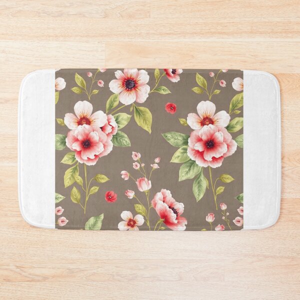 Item preview, Watercolor Vintage Floral Pattern Design designed and sold by hjian8219.