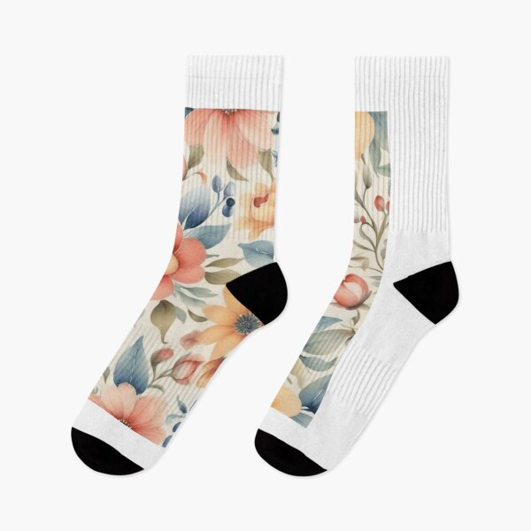 Item preview, Watercolor Vintage Floral Pattern Design designed and sold by hjian8219.