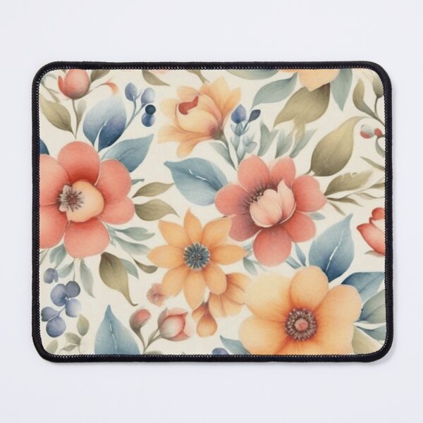 Item preview, Watercolor Vintage Floral Pattern Design designed and sold by hjian8219.