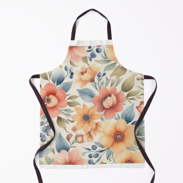 Item preview, Watercolor Vintage Floral Pattern Design designed and sold by hjian8219.