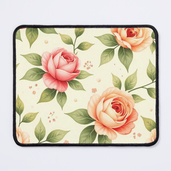 Item preview, Watercolor Vintage Floral Pattern Design designed and sold by hjian8219.