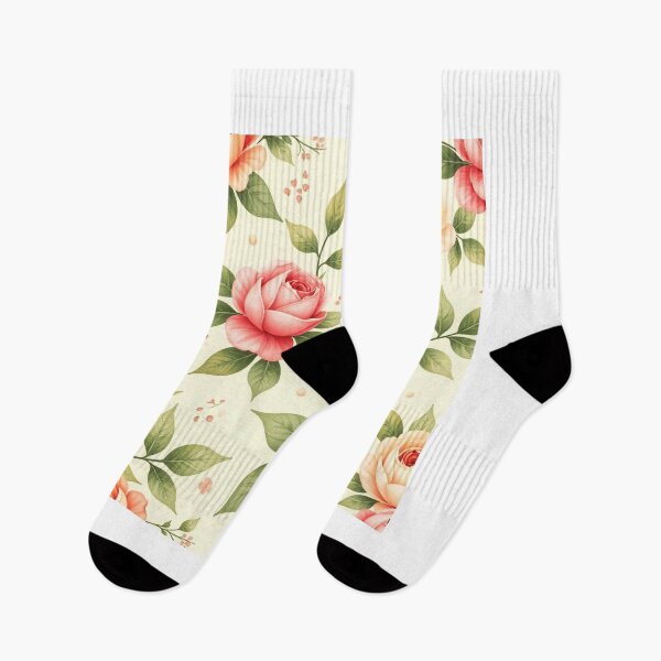 Item preview, Watercolor Vintage Floral Pattern Design designed and sold by hjian8219.
