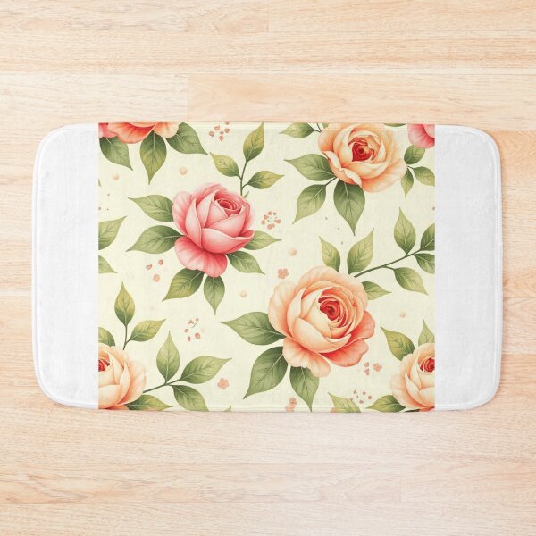 Item preview, Watercolor Vintage Floral Pattern Design designed and sold by hjian8219.