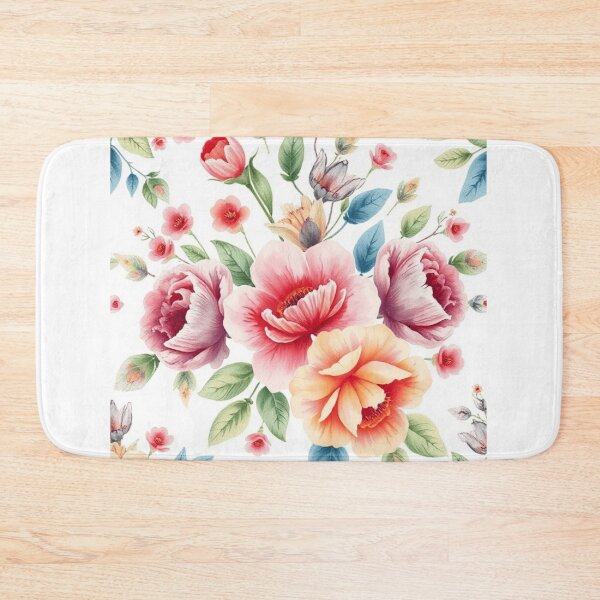 Item preview, Watercolor Vintage Floral Pattern Design designed and sold by hjian8219.