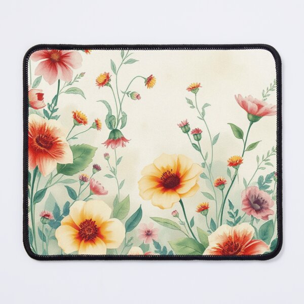 Item preview, Watercolor Vintage Floral Pattern Design designed and sold by hjian8219.