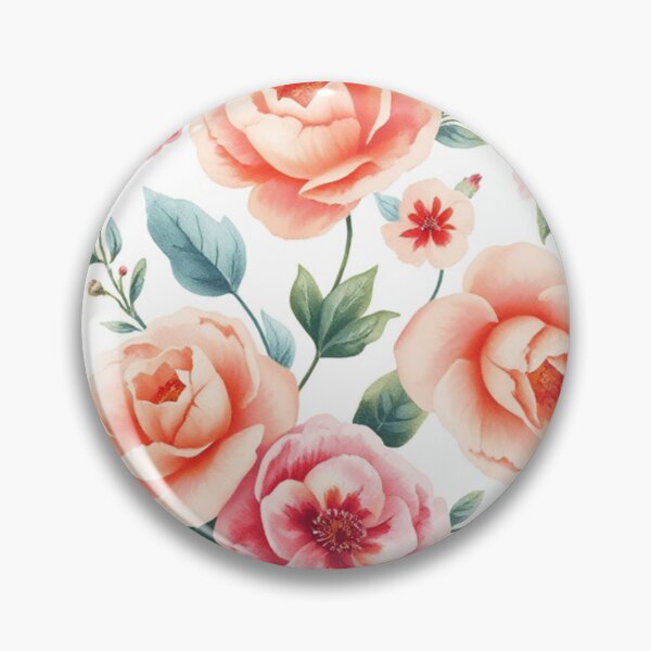 Item preview, Watercolor Vintage Floral Pattern Design designed and sold by hjian8219.
