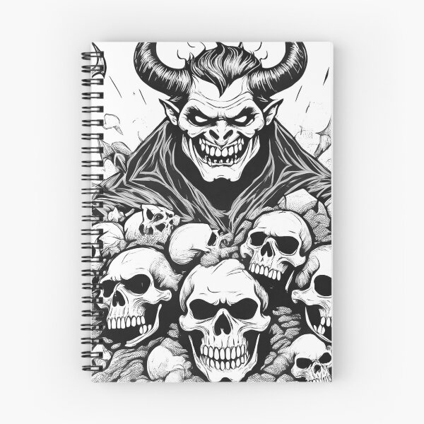Item preview, Devil with horns and sharp teeth designed and sold by Flower Magic .