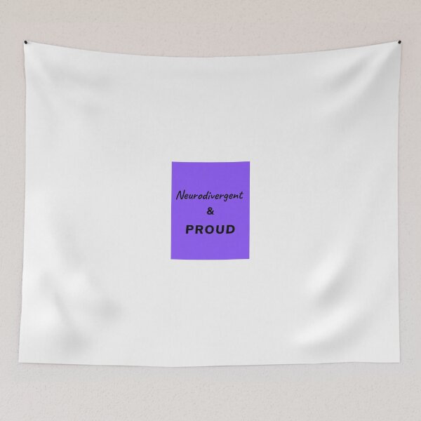 Item preview, Neurodivergent and Proud designed and sold by TheNeuroVerse.
