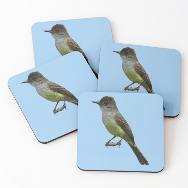 Item preview, Dusky-capped Flycatcher Color Design  designed and sold by designsasstultd.
