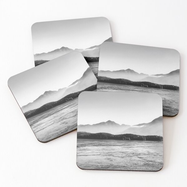 Item preview, Inside Passage Alaska in black and white designed and sold by pcole123.