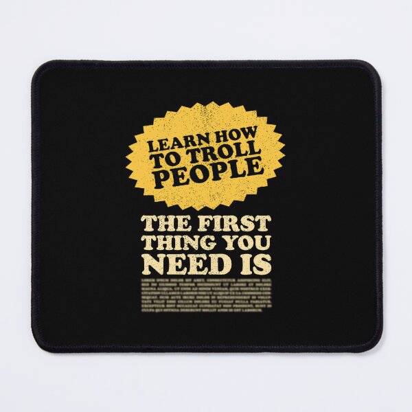Item preview, Learn How To Troll People designed and sold by sachpica.