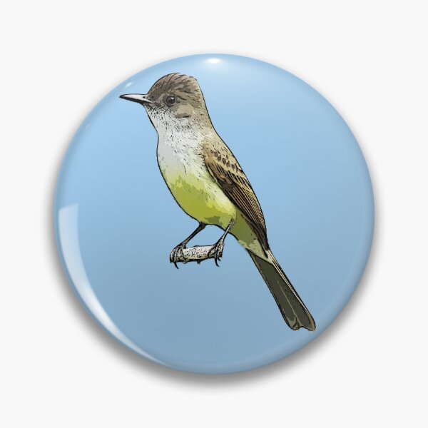 Item preview, Dusky-capped Flycatcher Black Alternate Design  designed and sold by designsasstultd.