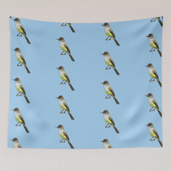 Item preview, Dusky-capped Flycatcher Black Alternate Design  designed and sold by designsasstultd.