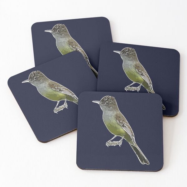 Item preview, Dusky-capped Flycatcher White Alternate Design  designed and sold by designsasstultd.