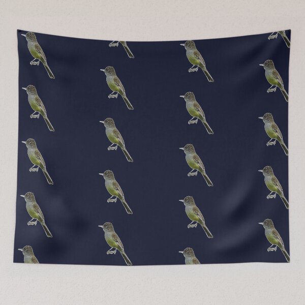 Item preview, Dusky-capped Flycatcher White Alternate Design  designed and sold by designsasstultd.