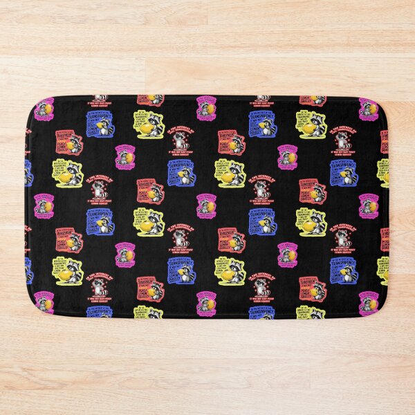 Item preview, Easy Peasy Lemon Squeezy Raccoon  designed and sold by WoodburyLake.
