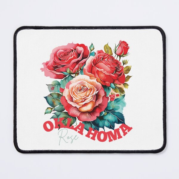 Item preview, Oklahoma State Flower Rosa Classic T-shirt Sticker designed and sold by ThinkNature!.